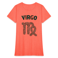 Thumbnail for Women's Power Words Virgo T-Shirt - heather coral