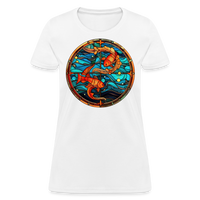 Thumbnail for Women's Mosaic Pisces T-Shirt - white