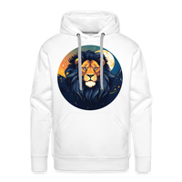 Thumbnail for Men’s Mystic Leo Premium Hoodie - white