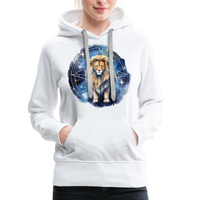 Thumbnail for Women’s Mythical Leo Premium Hoodie - white