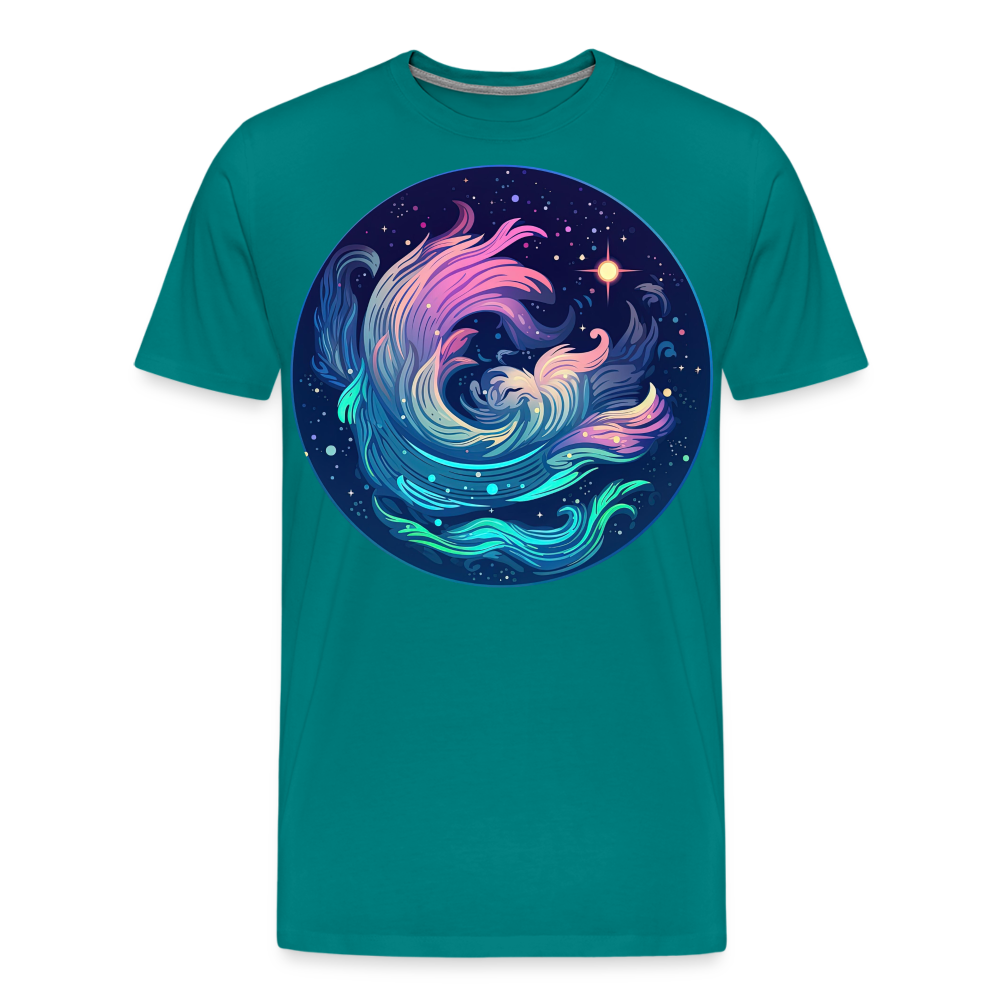 Men's Magic Aquarius Premium T-Shirt - teal