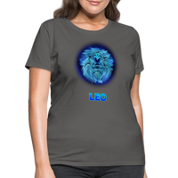 Thumbnail for Women's Stellar Leo T-Shirt - charcoal