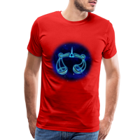 Thumbnail for Men's Libra Premium T-Shirt - red