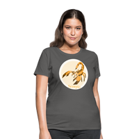 Thumbnail for Women's Mosaic Scorpio T-Shirt - charcoal