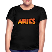 Thumbnail for Women's Aries Oneeighty Relaxed Fit T-Shirt - black