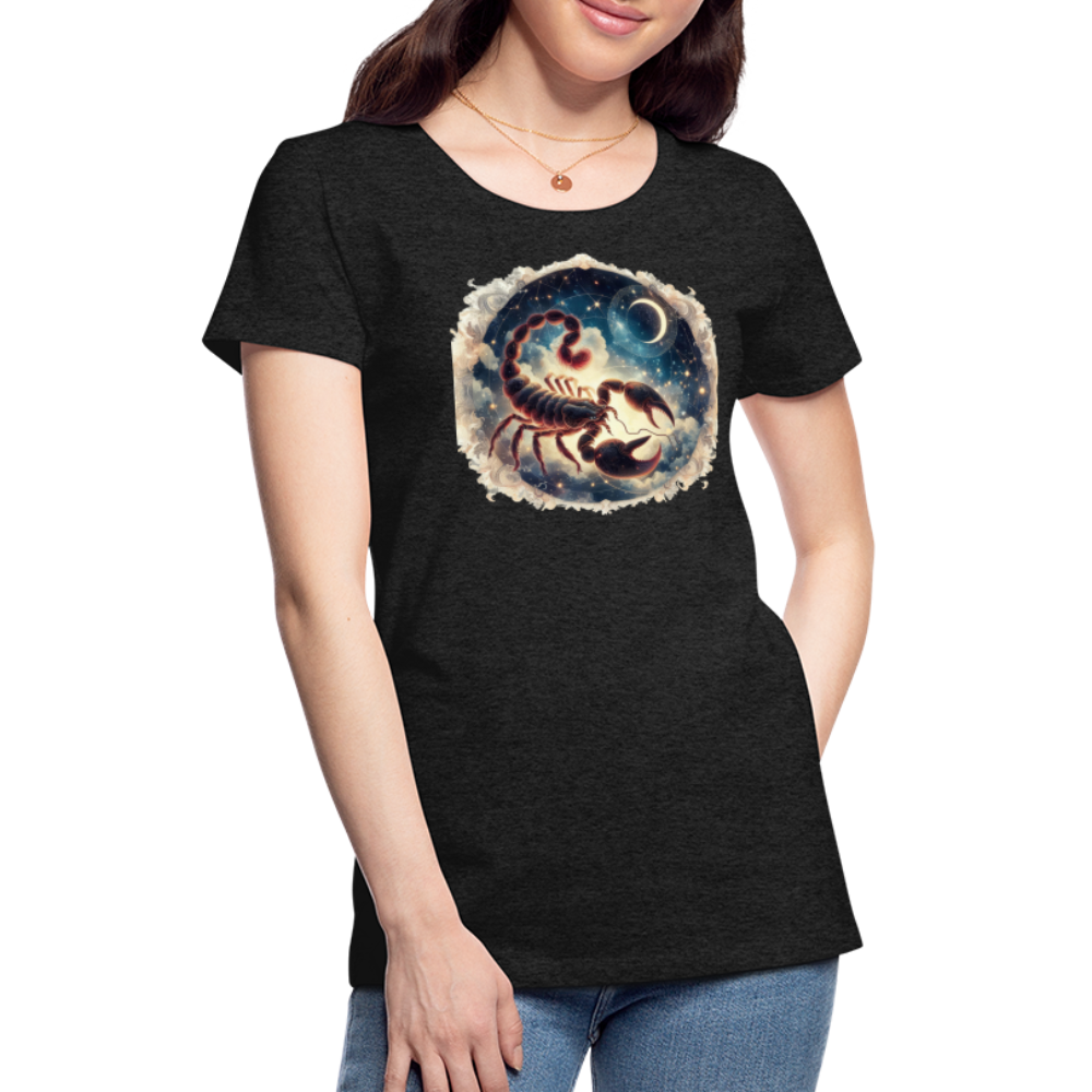 Women’s Mythical Scorpio Premium T-Shirt - charcoal grey