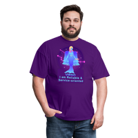 Thumbnail for Men's Neon Virgo Classic T-Shirt - purple