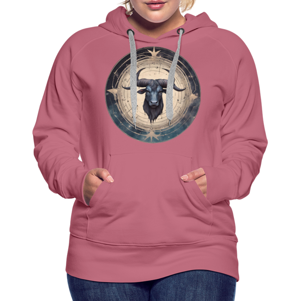 Women’s Mythical Taurus Premium Hoodie - mauve