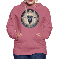 Thumbnail for Women’s Mythical Taurus Premium Hoodie - mauve