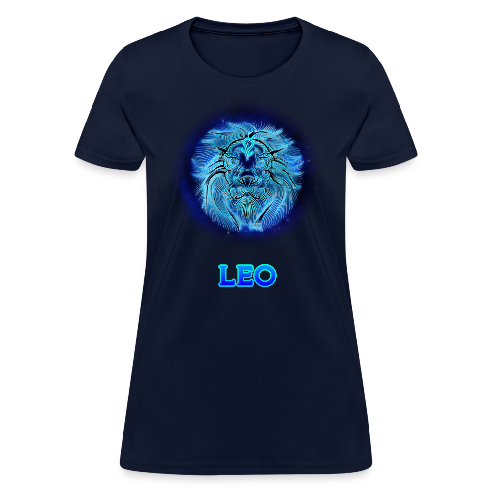 Women's Stellar Leo T-Shirt - navy