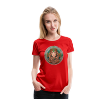 Thumbnail for Women’s Mythical Virgo Premium T-Shirt - red