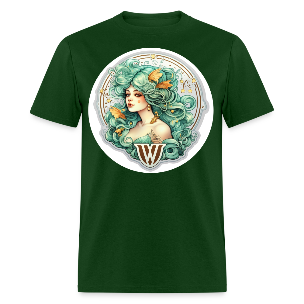 Men's Symbol Virgo Classic T-Shirt - forest green