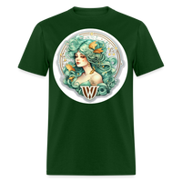 Thumbnail for Men's Symbol Virgo Classic T-Shirt - forest green