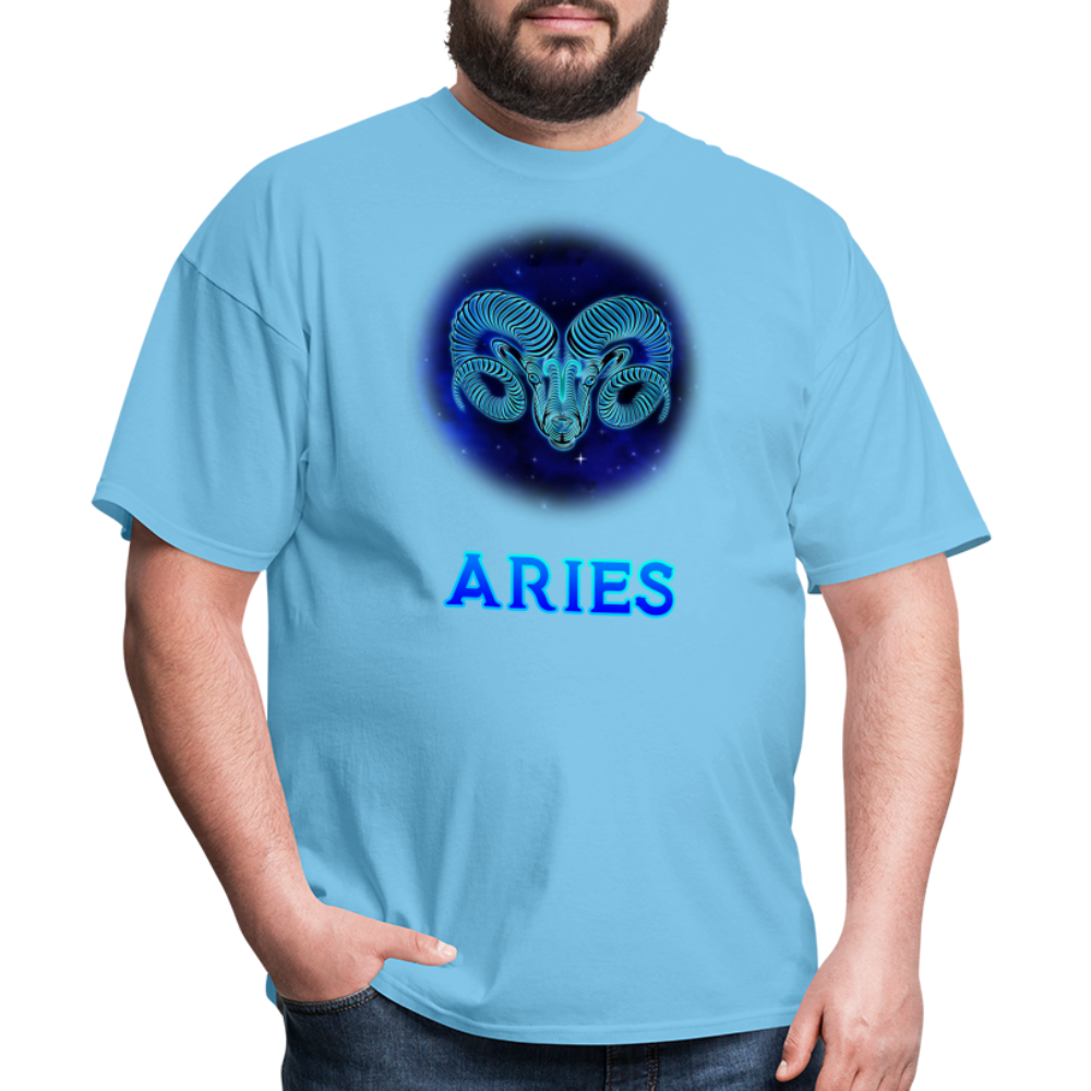 Men's Stellar Aries Classic T-Shirt - aquatic blue