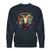 Thumbnail for Men’s Mosaic Aries Premium Sweatshirt - navy