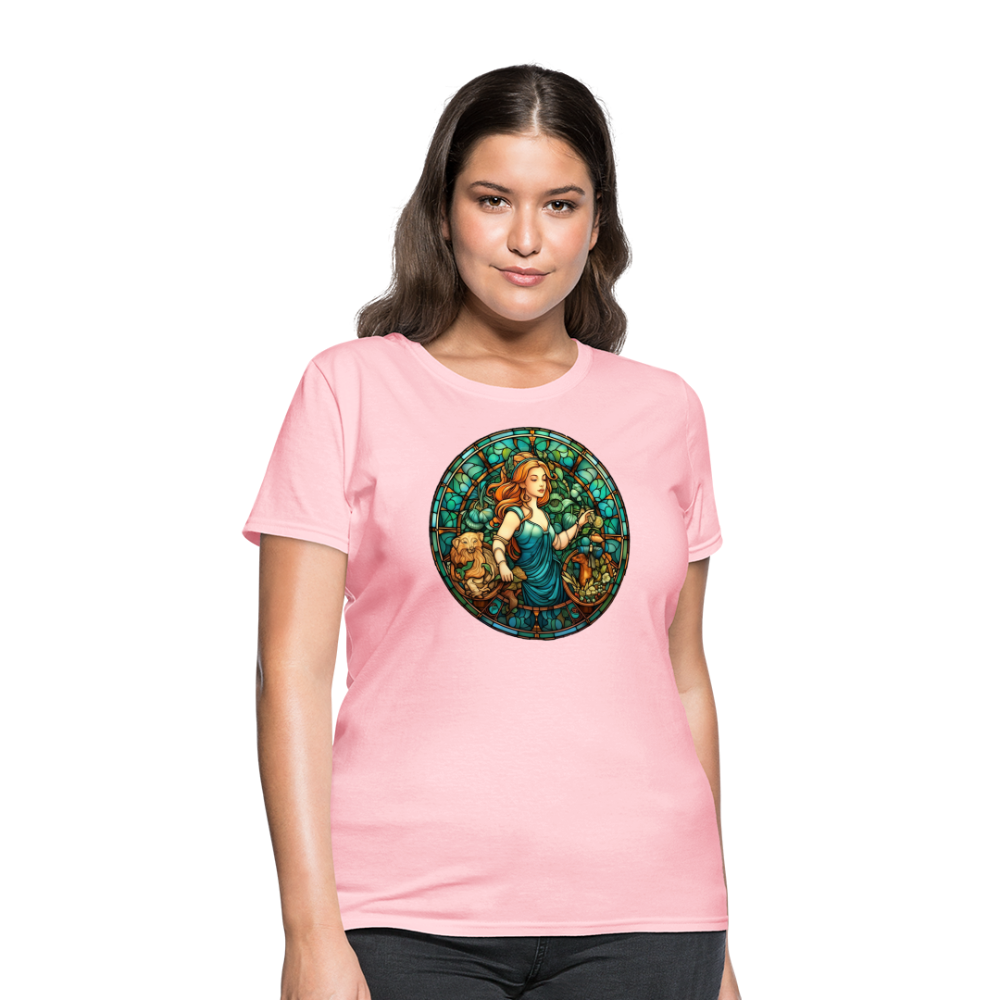 Women's Mosaic Virgo T-Shirt - pink