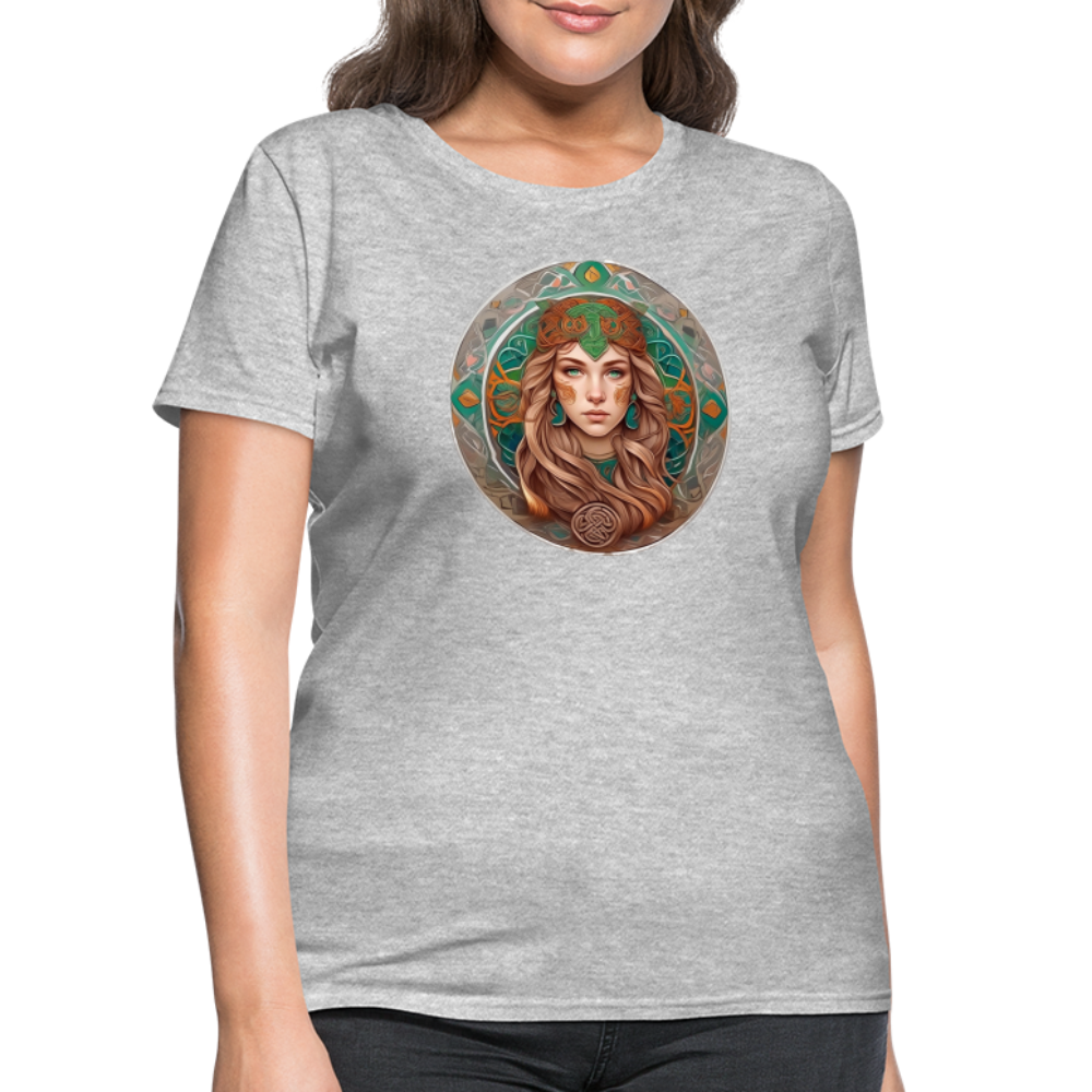 Women's Mythical Virgo T-Shirt - heather gray