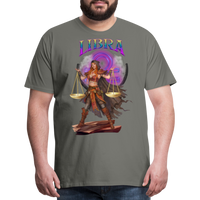 Thumbnail for Men's Astral Libra Premium T-Shirt - asphalt gray