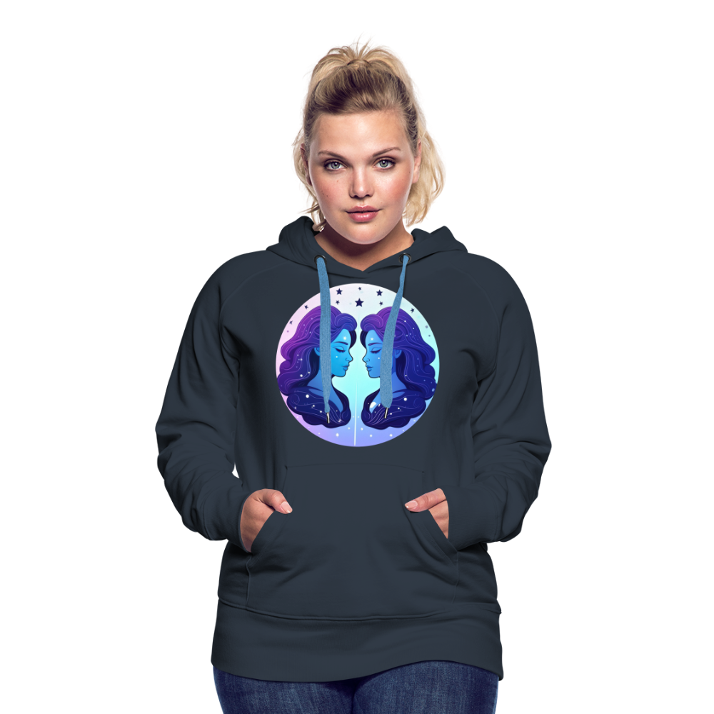 Women’s Magic Gemini Premium Hoodie - navy