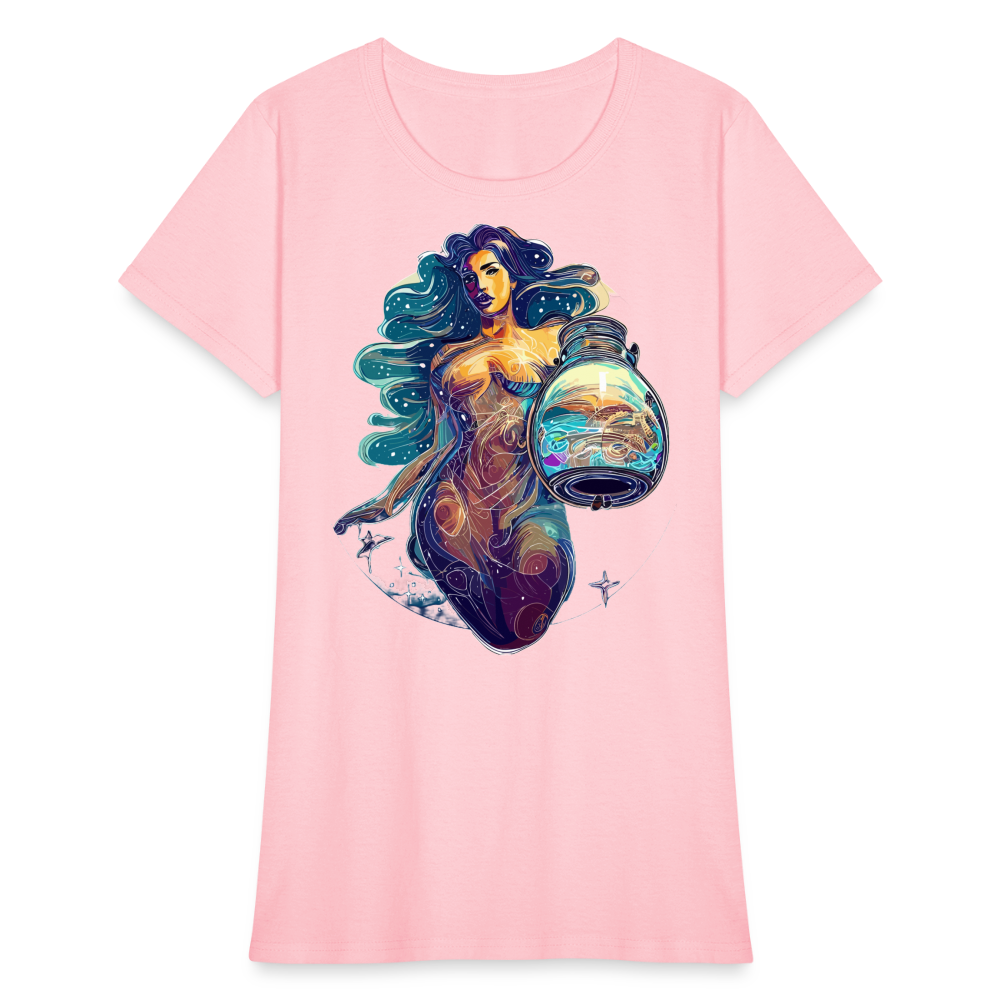 Women's Mythical Aquarius T-Shirt - pink