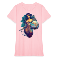 Thumbnail for Women's Mythical Aquarius T-Shirt - pink