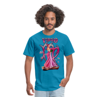 Thumbnail for Men's Astral Virgo Classic T-Shirt - turquoise