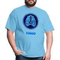 Thumbnail for Men's Stellar Virgo Classic T-Shirt - aquatic blue