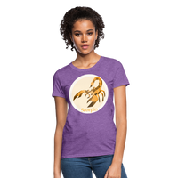 Thumbnail for Women's Mosaic Scorpio T-Shirt - purple heather