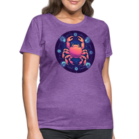 Thumbnail for Women's Magic Cancer T-Shirt - purple heather