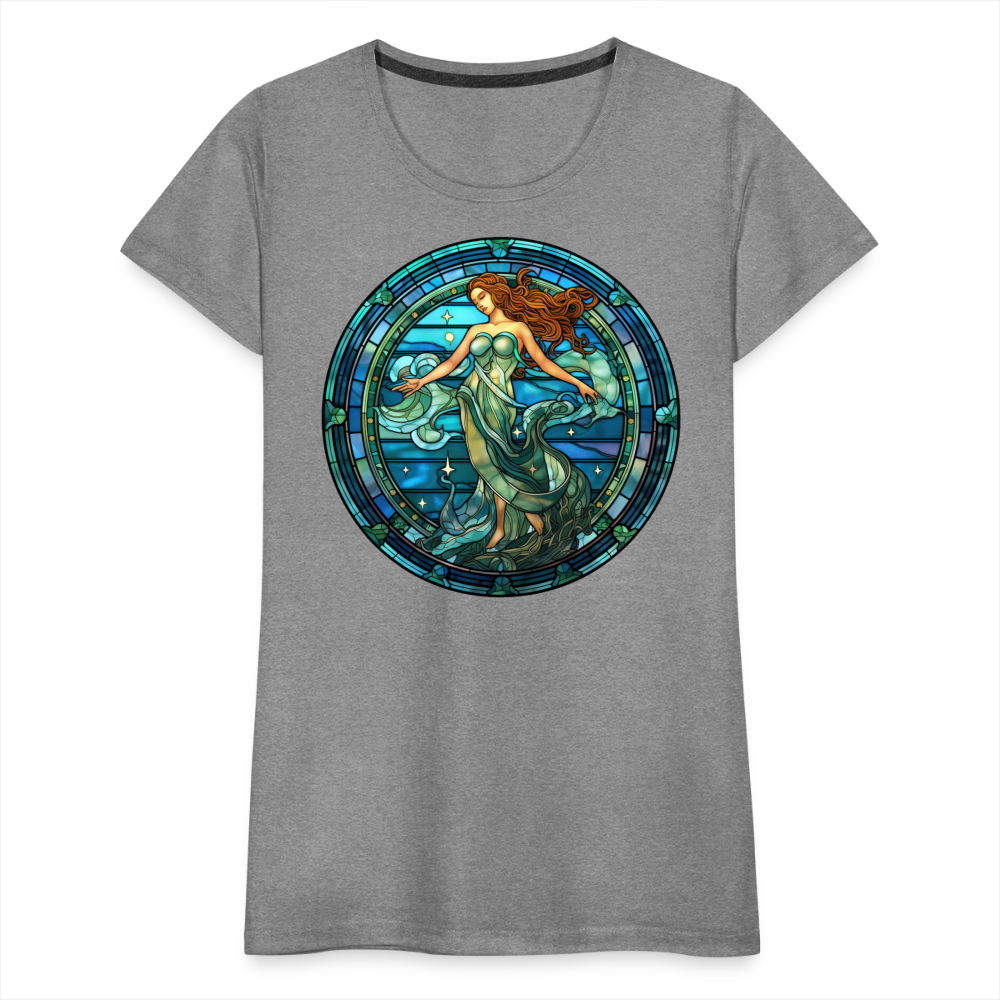 Women’s Mosaic Aquarius Premium T-Shirt - heather gray