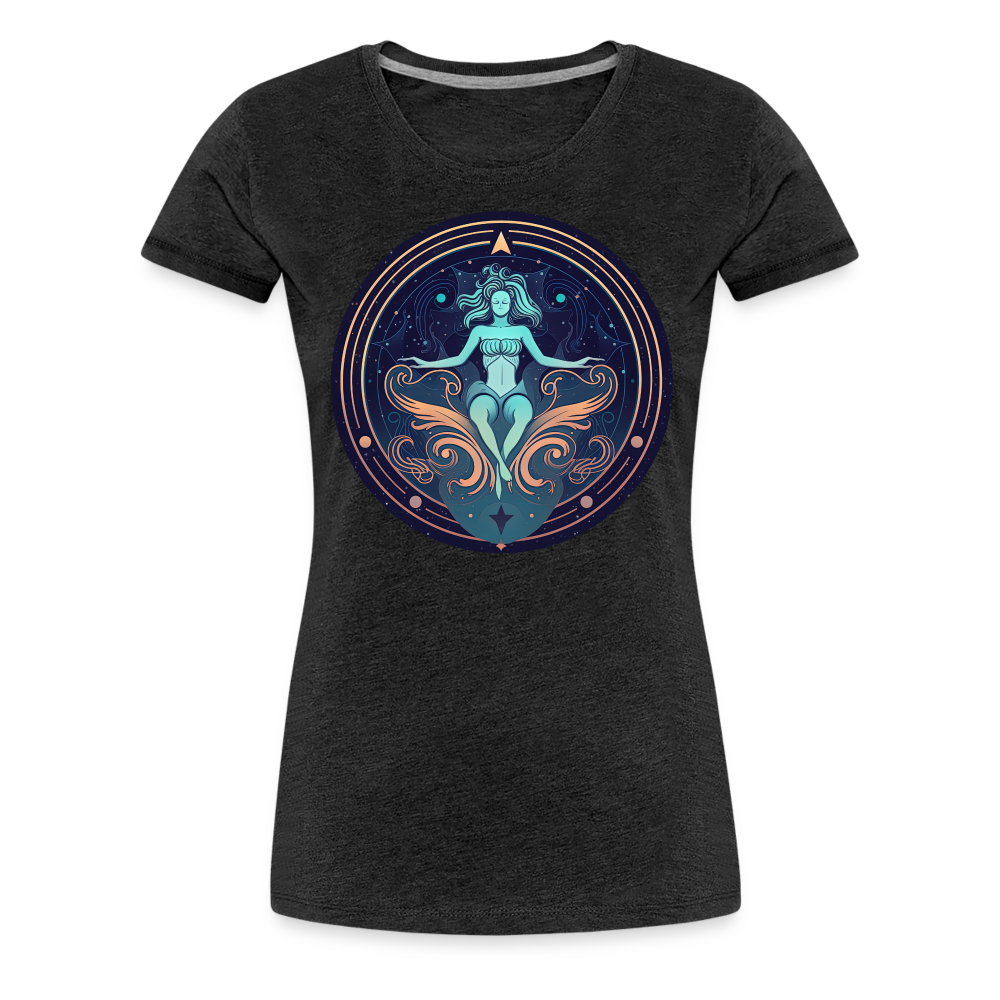 Women’s Mystic Aquarius Premium T-Shirt - charcoal grey