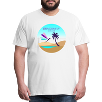 Thumbnail for Men's Dragonfly Oasis v.2 Premium T-Shirt - white