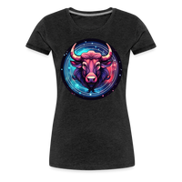 Thumbnail for Women’s Mystic Taurus Premium T-Shirt - charcoal grey