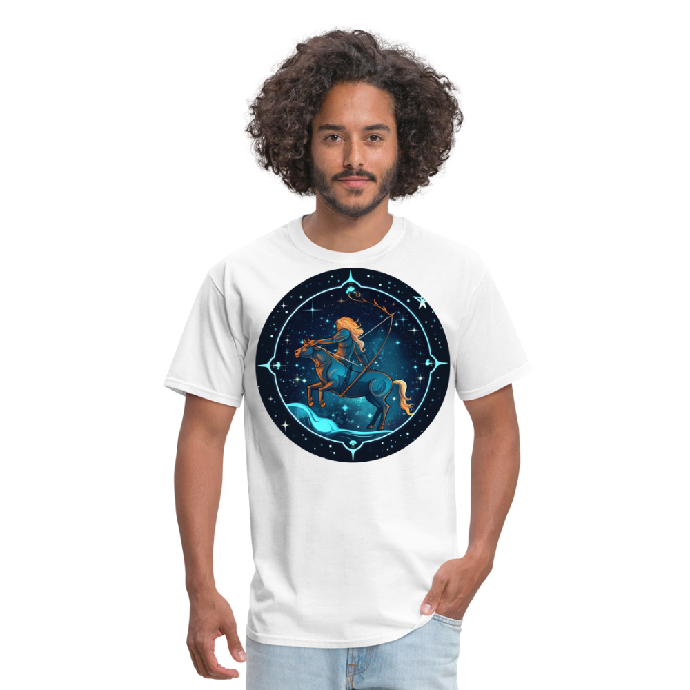 Men's Magic Sagittarius Classic T-Shirt - white