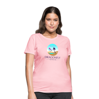 Thumbnail for Women's Dragonfly Oasis V.1 Capricorn T-Shirt - pink