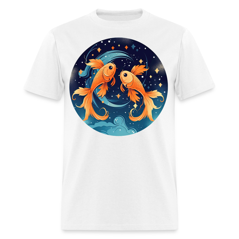 Men's Magic Pisces Classic T-Shirt - white