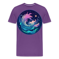 Thumbnail for Men's Magic Aquarius Premium T-Shirt - purple