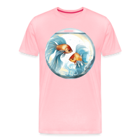 Thumbnail for Men's Mythical Pisces Premium T-Shirt - pink