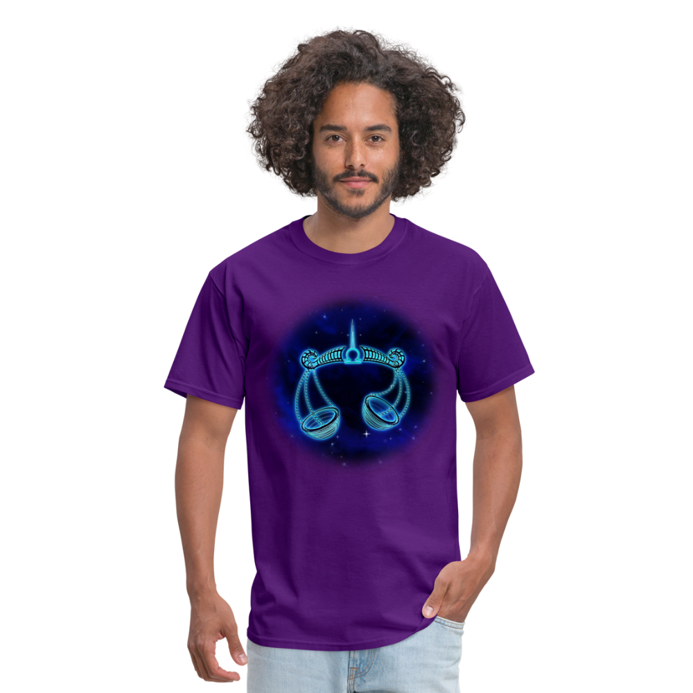 Men's Stellar Libra Classic T-Shirt - purple