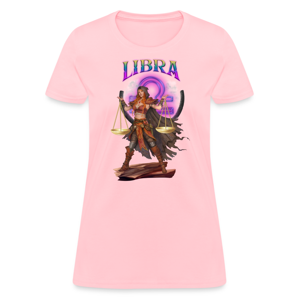 Astral Libra Women's T-Shirt - pink