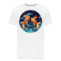 Thumbnail for Men's Magic Pisces Premium T-Shirt - white