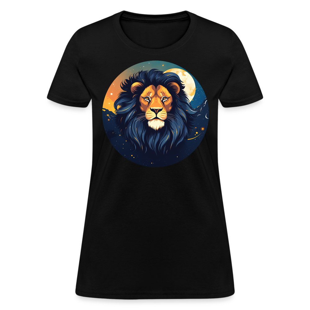 Women's Mystic Leo T-Shirt - black