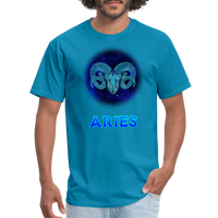 Thumbnail for Men's Stellar Aries Classic T-Shirt - turquoise