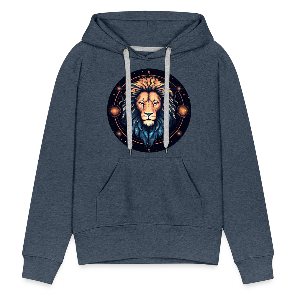 Women’s Magic Leo Premium Hoodie - heather denim