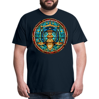 Thumbnail for Men's Mosaic Libra Premium T-Shirt - deep navy