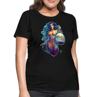 Thumbnail for Women's Mythical Aquarius T-Shirt - black