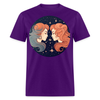 Thumbnail for Men's Mystic Gemini Classic T-Shirt - purple