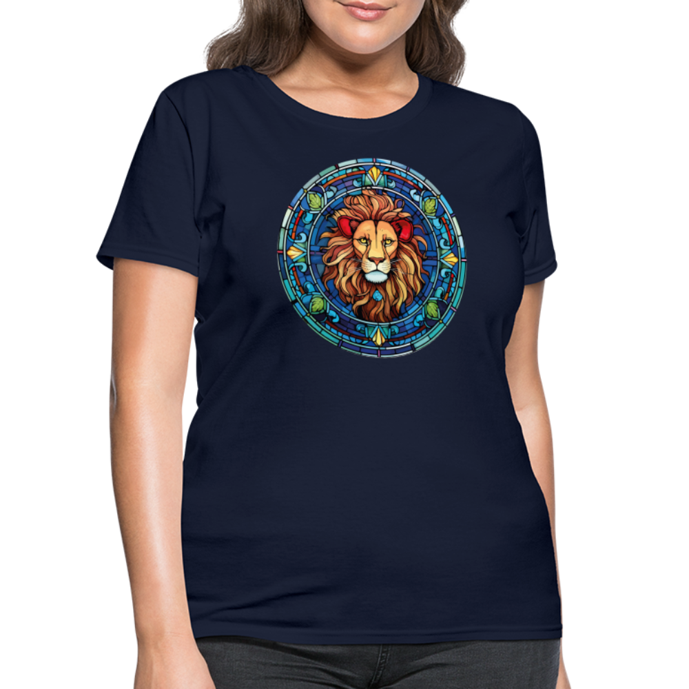 Women's Mosaic Leo T-Shirt - navy