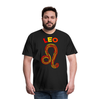 Thumbnail for Men's Power Words Leo Premium T-Shirt - black