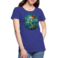 Thumbnail for Women’s Mosaic Aquarius Premium T-Shirt - royal blue